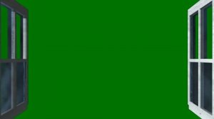 Ворота, окна, двери, ставни (футаж хромакей)