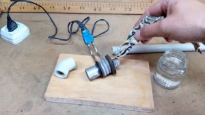 Паяльник для ПЛАСТИКОВЫХ ТРУБ ИЗ КИПЯТИЛЬНИКА для воды