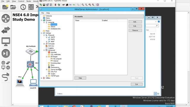 6. Adding a Simple Email Server to GNS3 смотреть онлайн
