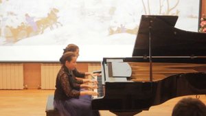 Р.Эйленберг - "Катание на санях по Санкт - Петербургу"