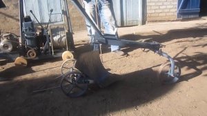 лебёдка и плуг