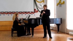 С. Танеев Канцона для кларнета и фортепиано