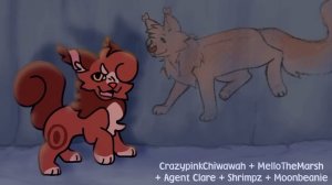 Firestar The Red-Nosed Cat MAP - Complete Warriors MAP