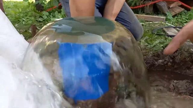 Обсадка скважины на песок