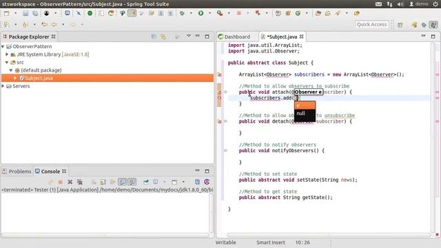Behavioral Design Pattern: Observer смотреть онлайн