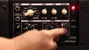 Vox Mini 5 Rhythm Demo at City Music Singapore