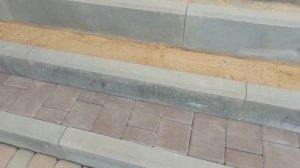 Крыльцо из тротуарной плитки своими руками | Porch made of paving slabs