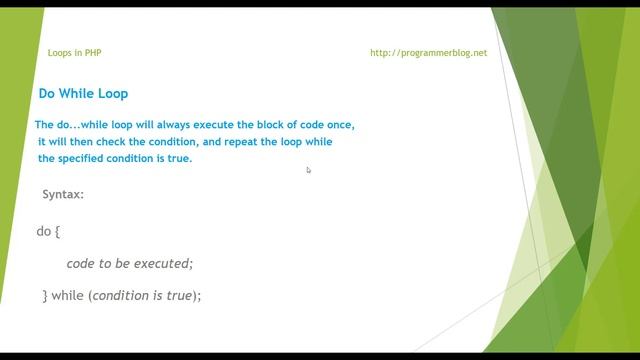 How To Use Loops In PHP | PHP MySql Tutorials Guide For Beginners