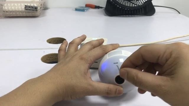 Lamp Bulb Wifi IP Camera APP V380 Configuration for Android Phone