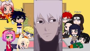 *РЕАКЦИЯ ГЕНИНОВ НА ТИК ТОК*GENIN REACTION TO TIK TOK*реакция Наруто*Naruto's reaction*Gacha Club*