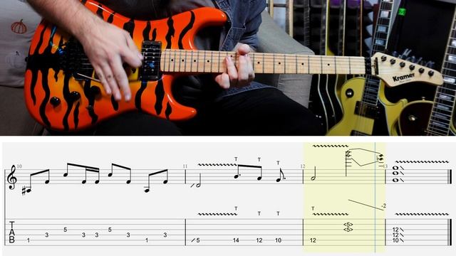 POISON GUITAR SOLOS - ALICE COOPER (WITH TABS) смотреть онлайн