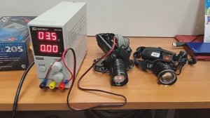 Энергопотребление налобных фонарей