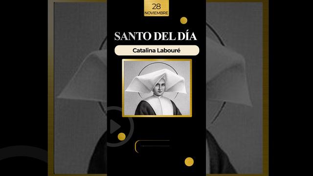 SANTO DE HOY | CATALINA LABOURÉ | DIÓCESIS DE ARMENIA