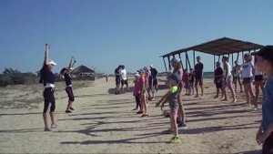 Лагерь "Днепр" на Арабатской стрелке 2018