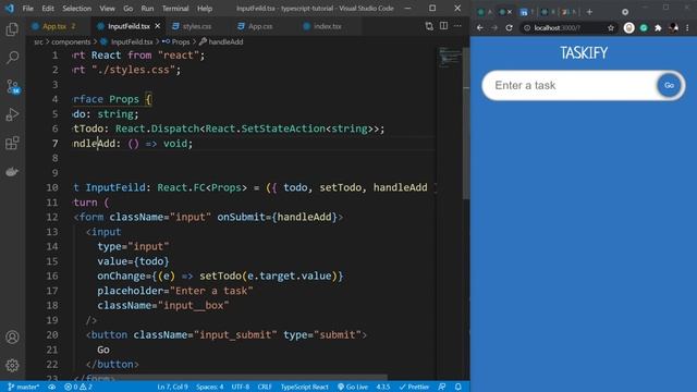 React Typescript Tutorial with Project | Learn React JS with Typescript [2021]