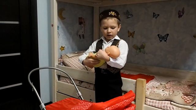 Колыбельная на башкирском языке (