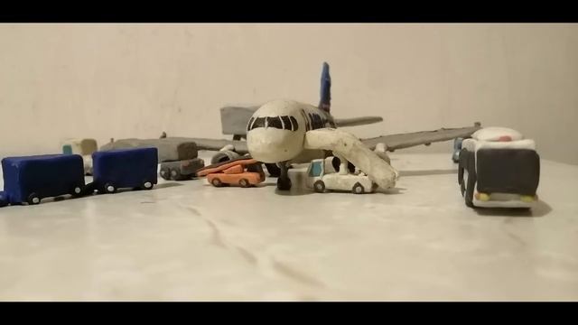 Aviones Comerciales II de PLASTILINA  -  PARTE 12