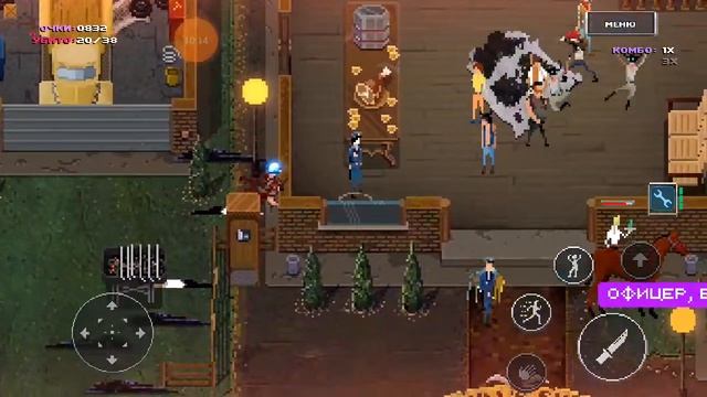 мы продолжаем играть в игру Party Hard GO прохождение 2 уровня за 3 героев смотреть онлайн