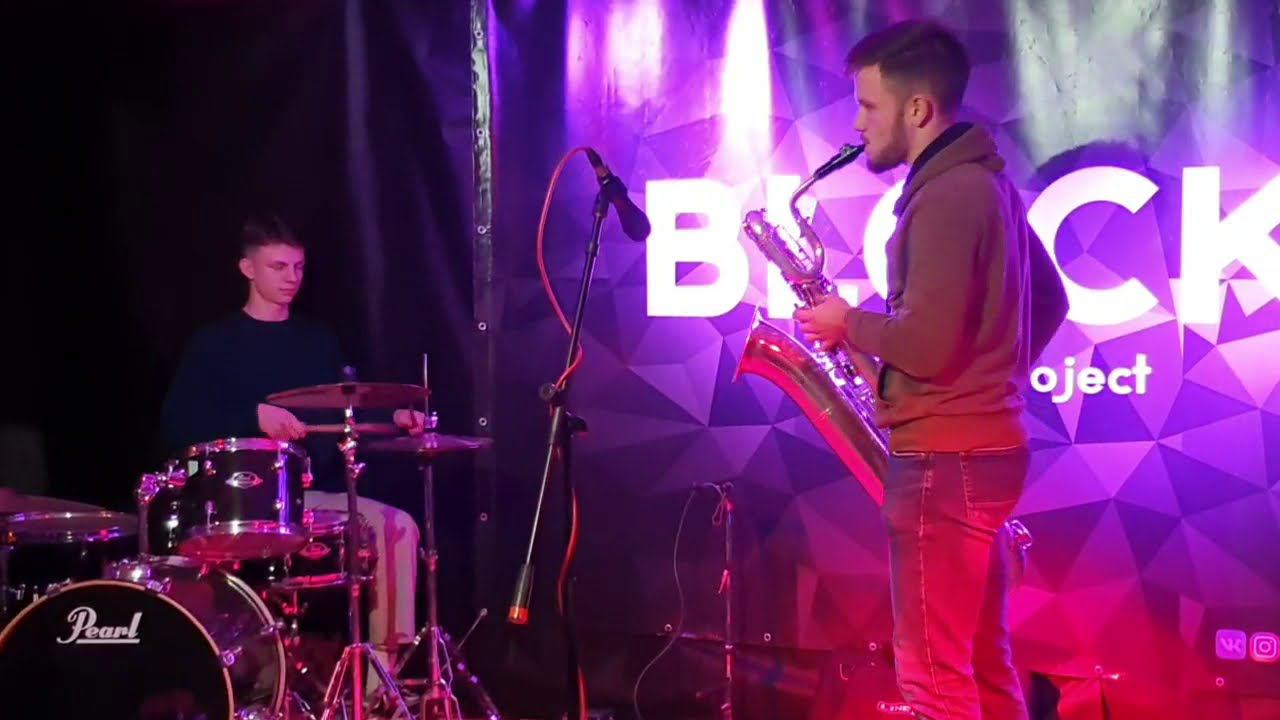 Papera Band в гостях у BLOCK Project | Хорошая музыка | саксофон и ударные смотреть онлайн