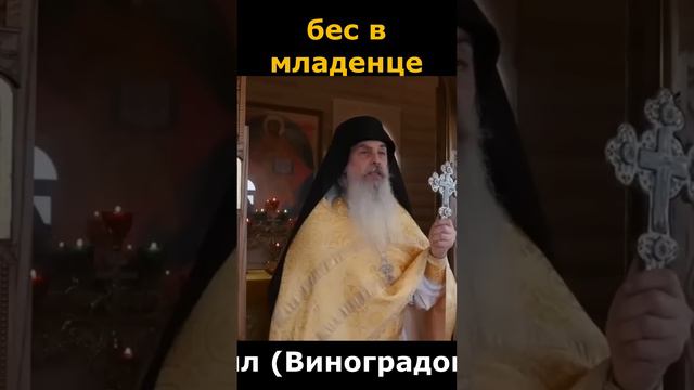 Как Бес Попадает В Младенца Схиигумен Гавриил