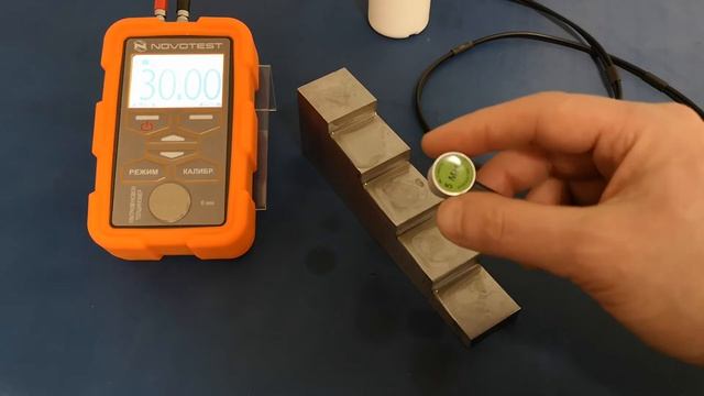 Проведение измерений ультразвуковым толщиномером NOVOTEST смотреть онлайн