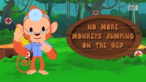 Five little monkeys jumping on the bed | Nursery rhymes and Kids Songs