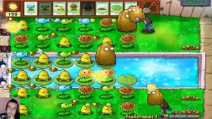 Мини игры , Растение против зомби Прохождение | Стрим №4