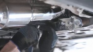 Титановый выхлоп на шкода октавия А7 @DEIKINEXHAUST #skoda#octavia