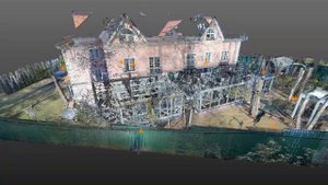 Лазерное 3D сканирование фасада здания