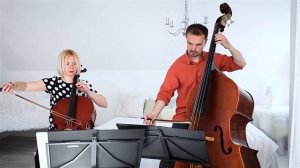 A.Vivaldi - Cello Sonata III in A Minor RV43 - OldWine (Cello and Double Bass) 1of 4