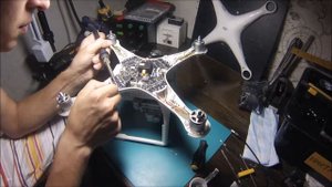 Замена двигателя на DJI Phantom 3 Advanced