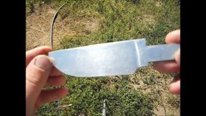 Галтовка(стоунвош)клинка.