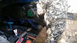 Мотобуксировщик Барс Следопыт 500R9DS. Диагностика и ремонт. Замена цепи и ведущей звездочки.