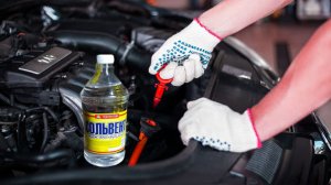 1л СОЛЬВЕНТА В МАСЛО И ДВИГАТЕЛЬ КАК НОВЫЙ