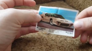 Открываю две жвачки Turbo 89 - 90 года.