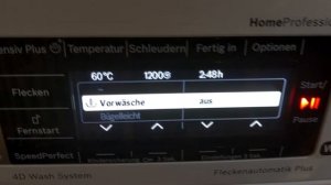 Test Bosch WAV28G43 Home Professional Model 2021 Washing Machine Home Connect Waschmaschine