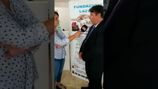 Pablo Vranich, Presidente de Lazos, Inaugura la sede de San Lorenzo, Provincia de Santa fe.