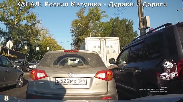 Неадекватные водители и хамы на дороге #624! Подборка на видеорегистратор!
