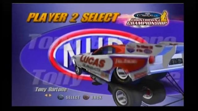 NHRA DRAG RACING Countdown to the Championship (PS2) смотреть онлайн