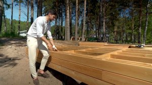 Как сделать прочный каркас террасы? Парящая терраса на набережной