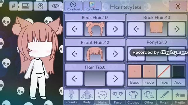 (Gacha Life)идеи для причёсок (для девочек) смотреть онлайн