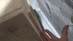 Устанавливаем окно в парилку.