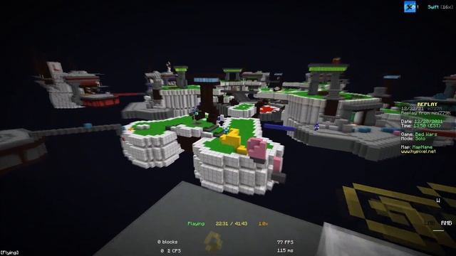 Bedwars VS 6 Quiggly HUNTERS! (INSANE 1v6) смотреть онлайн