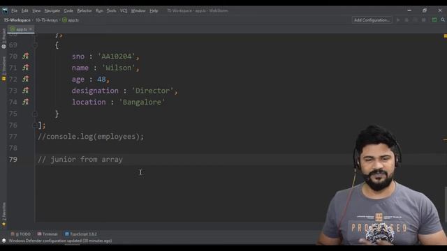 16 Arrays Part 2 in TypeScript | UiBrains | NAVEEN SAGGAM | Comeplete TypeScript Tutorial