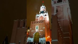 Бой курантов на Спасской башне !!!