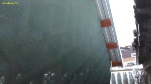 Беседка зимой спустя пол года! Что с ней стало?