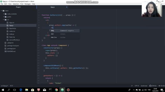 Udacity - How to pass props from parent to child component in React смотреть онлайн