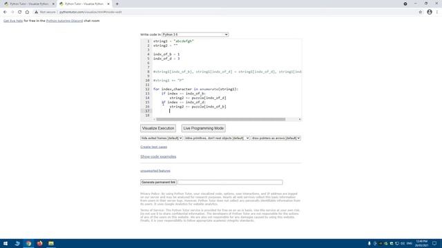 Python swapping string characters and about immutables смотреть онлайн