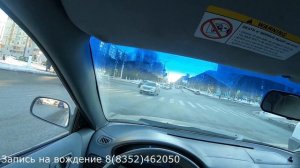 Экзаменационный маршрут ГИБДД в г. Чебоксары: разворот на перекрестке Ленкома и Эгерского бульвара