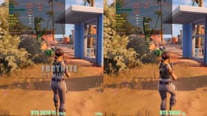 RTX 3050 overclock vs RTX 3070ti stock